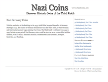 Tablet Screenshot of nazicoins.net
